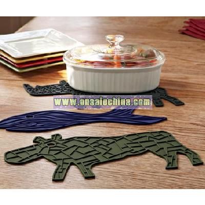 Silicone Animal Trivets