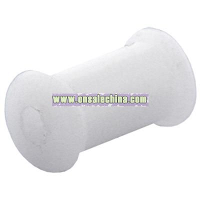 4 Gauge White FLEXIBLE Silicone Tunnel