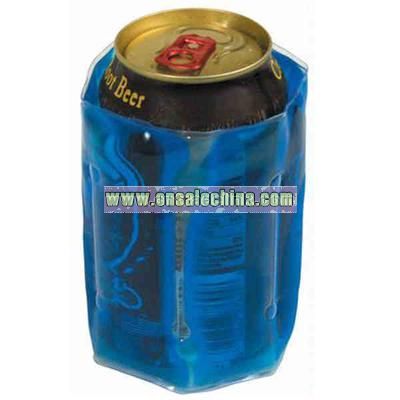 Can Cooler filled with silicone gel
