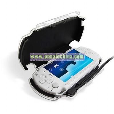 Super Thick Tranparent Gaming Case for PSP3000/2000