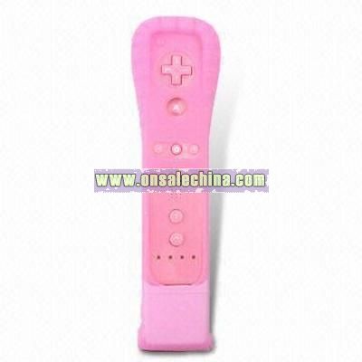 Silicone Case for Wii Remote Controller + Motion Plus with Special Protection