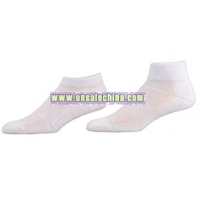 Acrylic nylon socks with half cushion sole