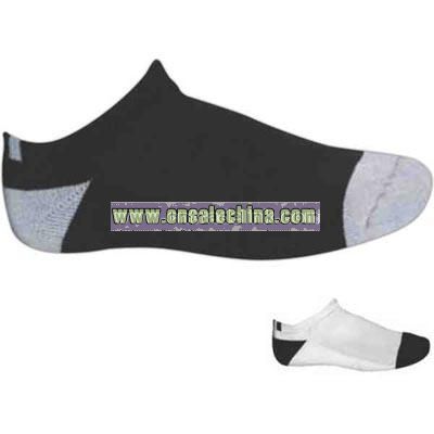 Men's anti-bacterial and hypo allergenic low profile socks