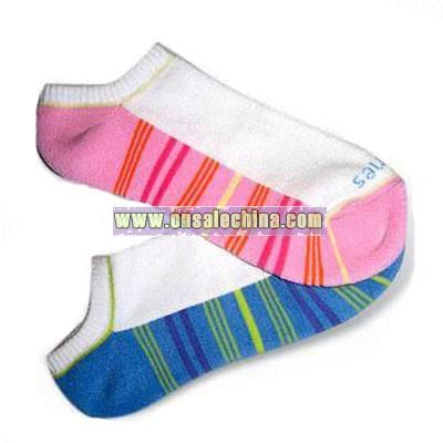 Women's Low-cut Socks with Half Terry