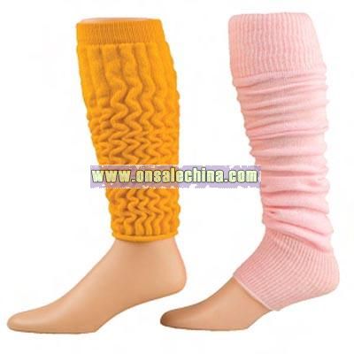Acrylic nylon leg warmer / dance sock