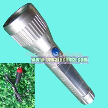 Solar LED Flashlight Torch