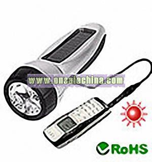 Solar Multi-functional Flashlight