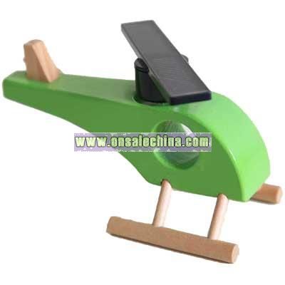 Solar Wooden Helicopter