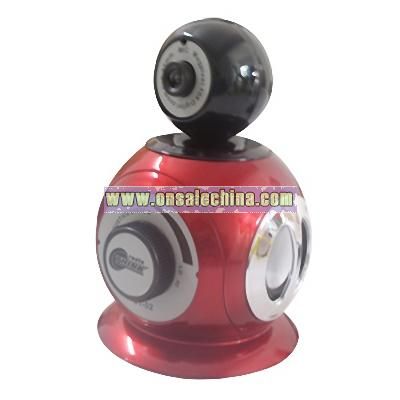 Mini Speaker with Webcamera