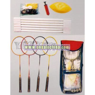 Steel Badminton Set