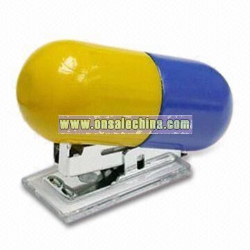 Pill Shape Staplers and Staple Remover