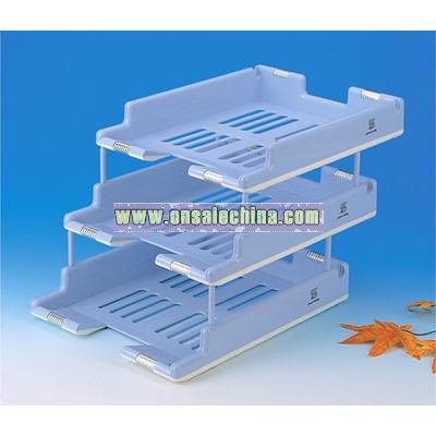 3 layer File Tray