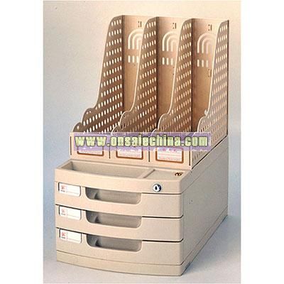 3 Layer integrated File Cabinet