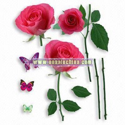 50 x 70cm PVC Wall Stickers with Removable and Non-toxic