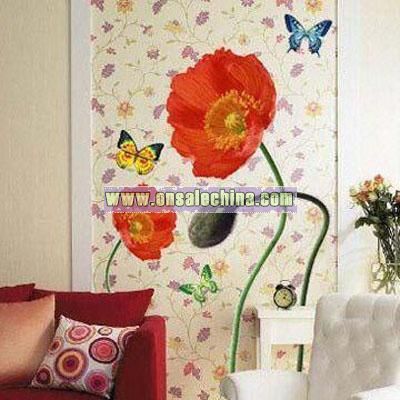 Wall Sticker with CMYK and UV Printing