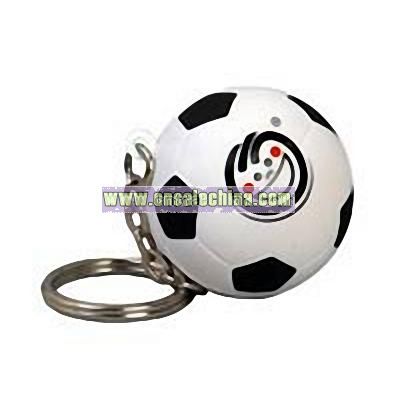 Soccer Ball Stress Ball Key Chain