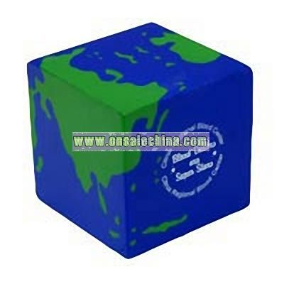 Earth Cube Stress Ball