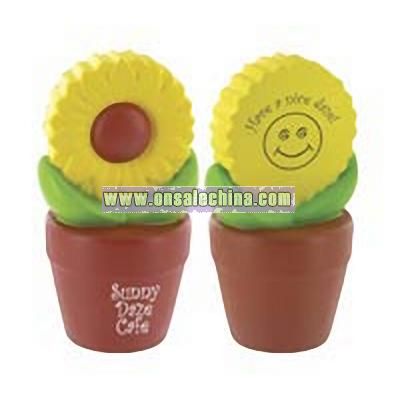 Sunflower in Pot Stress Ball