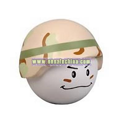 Soldier Mad Cap Stress Ball