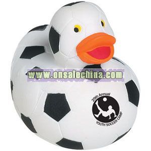 Soccer Duck Stress Reliever