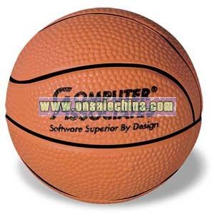 Basketball-shaped  stress balls
