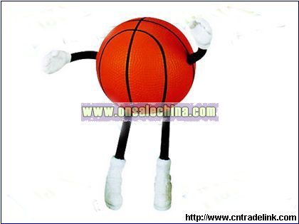 BasketBall People Stress Ball