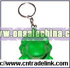 PU Frog Stress Ball With Key Ring
