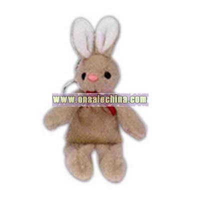 Latte Bunny animal toys with Keychain