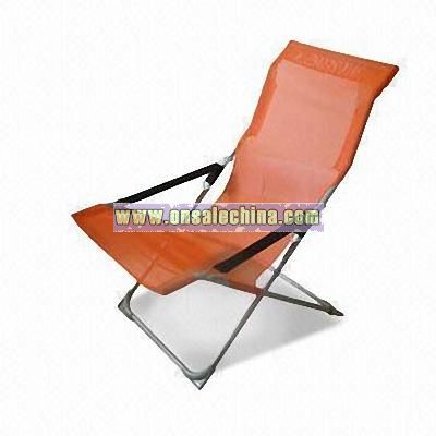 Folding Chair with Textilene Fabric