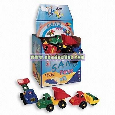 Sand Toy-Plastic Cars