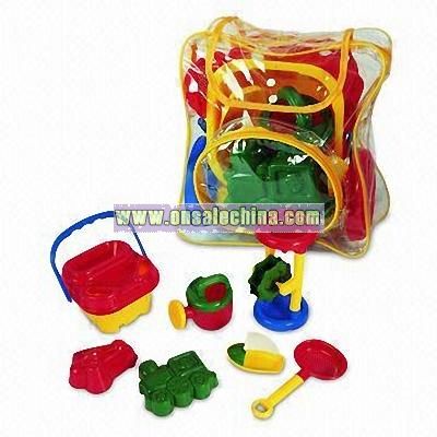 Plastic Beach Toy Set