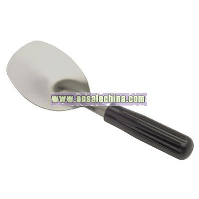 Ice cream spade stainless with plastic handle