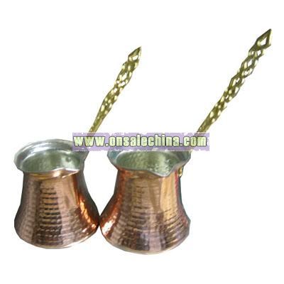 Copper Coffee Pot (Medium)