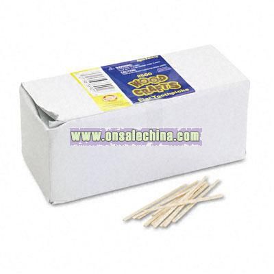 Chenille Kraft Flat Wood Toothpicks
