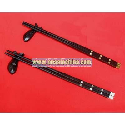 Graphic Bamboo Chopsticks