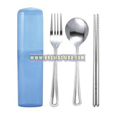 Stainless Steel Chopsticks Set