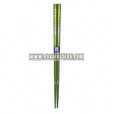 Green Calligraphy Chopsticks