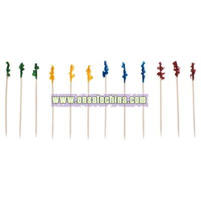 105 mm club cellophane frill toothpick 10 packs of 1000
