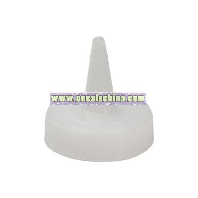 Squeeze bottle regular mouth clear cap