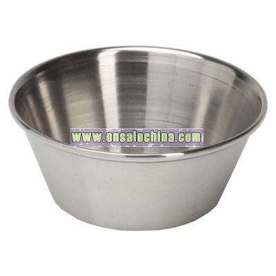 Sauce cup 1 1/2 ounce stainless steel
