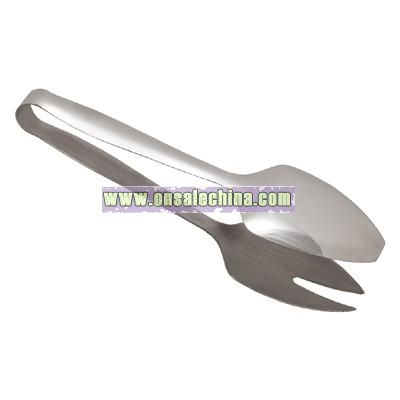 Tong stainless steel 1.5 mm thick pom tong style