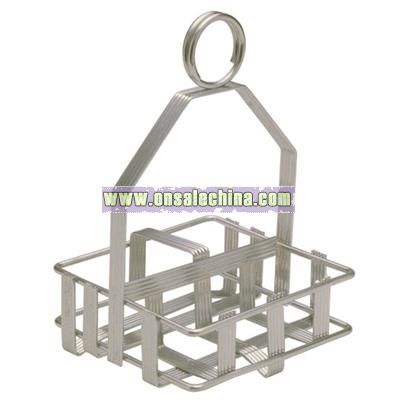 Shaker / packet rack heavy duty chrome plated steel