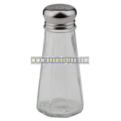 Paneled glass shaker