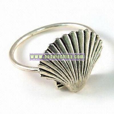 Scallop Napkin Ring with Injection Type Finish