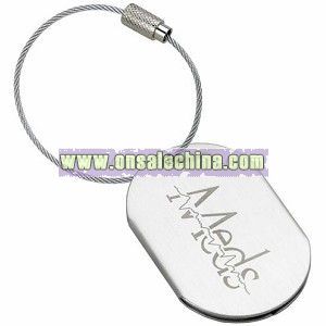 Cessna Stainless Steel Bag Tag