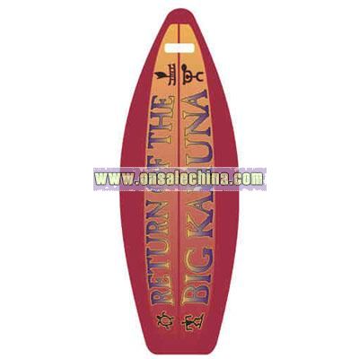 Promotional Surf Board Shape Bag Tag