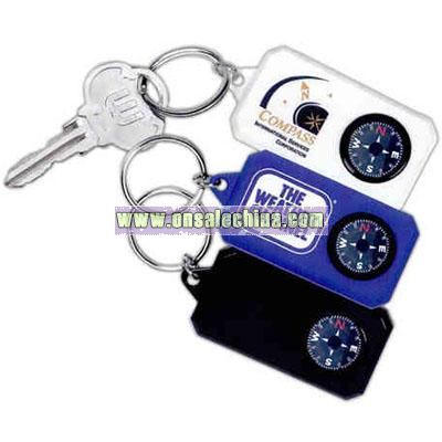 Promotional Compass Key Tag