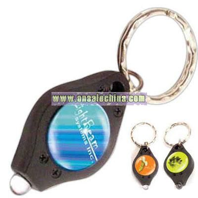 Promotional Key Tag With Light With Battery
