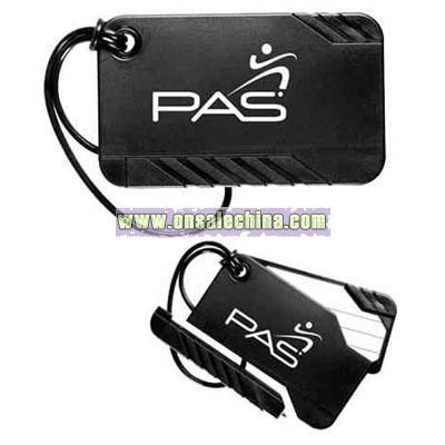 Promotional Abs Plastic Luggage Tag With Pen