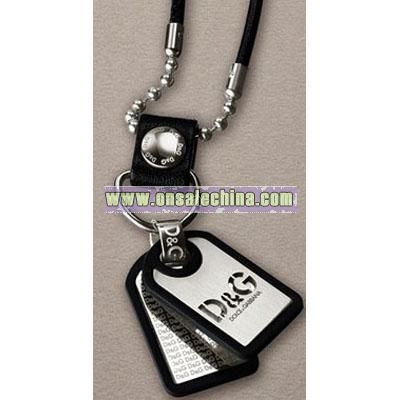 Device Dog Tag Necklace